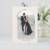 アーモダンチ・ボホ結婚の感謝 サンキューカード (スタンド正面)