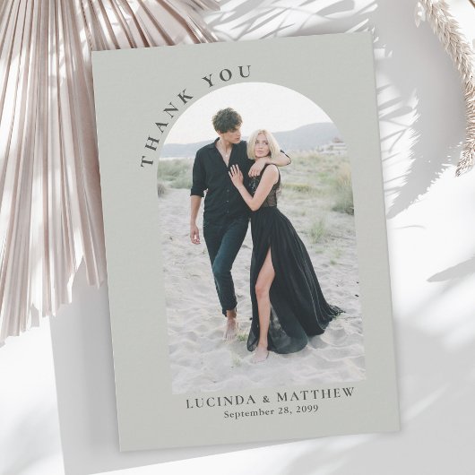 アーモダンチ・ボホ結婚の感謝 サンキューカード