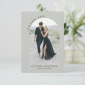 アーモダンチ・ボホ結婚の感謝 サンキューカード (スタンド正面)