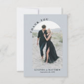 アーモダンチ・ボホ結婚の感謝 サンキューカード (正面)