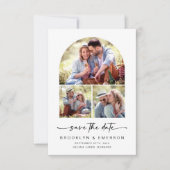 アーモダンチ | 3写真ウェディング日付を保存 セーブザデート (正面)