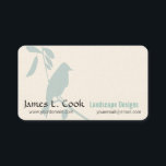 アーモダントお洒落ブルーバードプロフェッショナル 名刺<br><div class="desc">かわいいモダン青い鳥が枝に座って甘いオリジナル野生動物の自然デザインコレクション。この可愛い動物のデザイン素晴らしは、鳥、自然、野外愛好家のためのものである。</div>