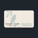 アーモダントお洒落ブルーバードプロフェッショナル 名刺<br><div class="desc">かわいいモダン青い鳥が枝に座って甘いオリジナル野生動物の自然デザインコレクション。この可愛い動物のデザイン素晴らしは、鳥、自然、野外愛好家のためのものである。</div>