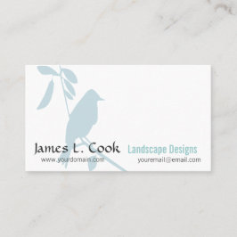 アーモダントお洒落ブルーバードプロフェッショナル 名刺