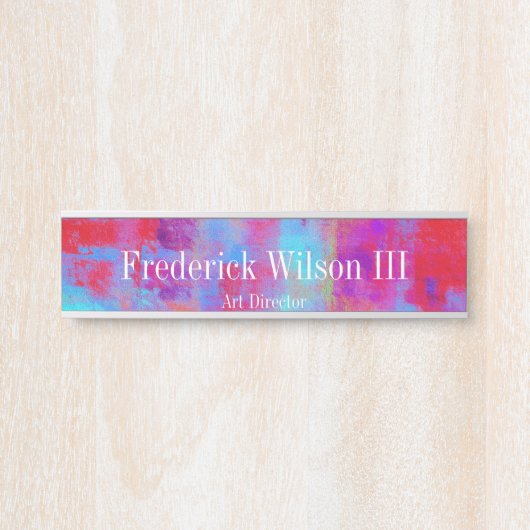 アーモダントつるのデスクの壁のドアの立体記号 サインプレート (正面)