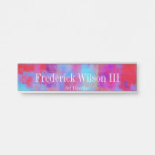 アーモダントつるのデスクの壁のドアの立体記号 サインプレート (正面)