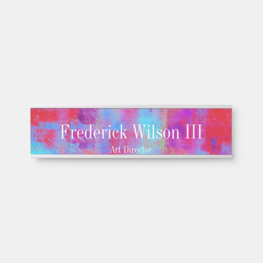 アーモダントつるのデスクの壁のドアの立体記号 サインプレート (正面)