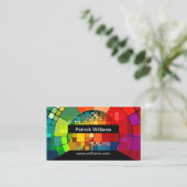 アーモダントカラフルプロフェッショナル名刺 名刺 (スタンド正面)