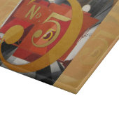 アーモダントキュービストデマス姿5 in金ゴールド カッティングボード (角)