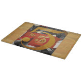 アーモダントキュービストデマス姿5 in金ゴールド カッティングボード (角)