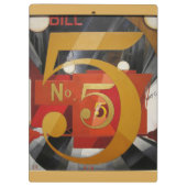 アーモダントキュービストデマス姿5 in金ゴールド クリップボード (裏面)