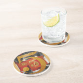 アーモダントキュービストデマス姿5 in金ゴールド コースター (側面)