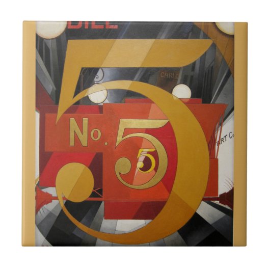 アーモダントキュービストデマス姿5 in金ゴールド タイル (正面)