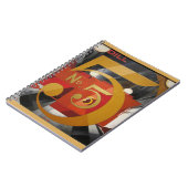 アーモダントキュービストデマス姿5 in金ゴールド ノートブック (左側)