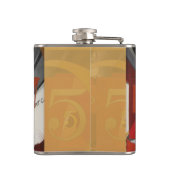 アーモダントキュービストデマス姿5 in金ゴールド フラスク (裏面)