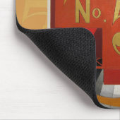 アーモダントキュービストデマス姿5 in金ゴールド マウスパッド (コーナー)