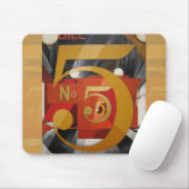 アーモダントキュービストデマス姿5 in金ゴールド マウスパッド (マウス)