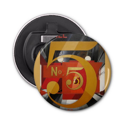 アーモダントキュービストデマス姿5 in金ゴールド 栓抜き (正面)