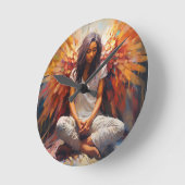 アーモダントクロック –  ラウンド壁時計 (傾斜)