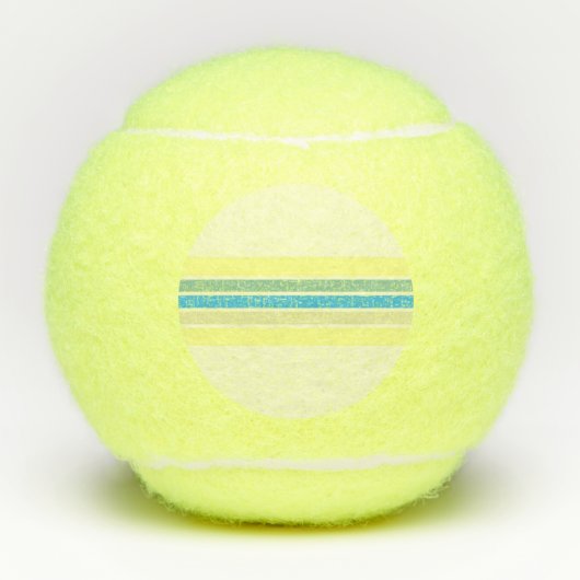 アーモダントストライプ テニスボール (正面)