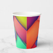 アーモダントデザインのカラー折り畳み 紙コップ (右)