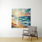 アーモダントビーチサンセット タペストリー (インサイチュ)