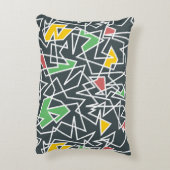 アーモダントファンシーデザインラインアート アクセントクッション (裏面(縦))