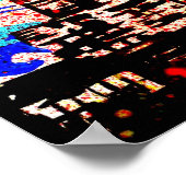 アーモダントポップ・アートのプリント「ミュージックシティ」 ポスター (角)