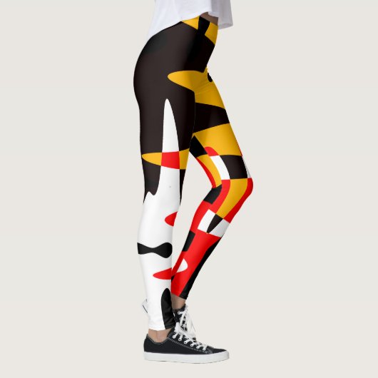 アーモダントレギンス4ネーションズ先住民アートレギンス レギンス (右)