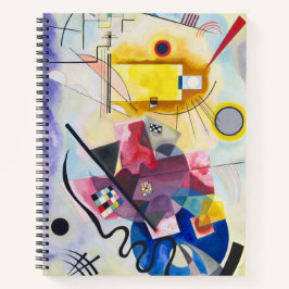 アーモダント抽象芸術カンディンスキー赤青 ノートブック