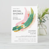 アーモダント抽象芸術色彩の鮮やかストロークブライダルシャワー (スタンド正面)