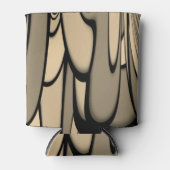 アーモダント溶融茶色の色合い 缶クーラー (正面)