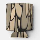 アーモダント溶融茶色の色合い 缶クーラー (裏面)