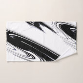 アーモダント白黒 ハンドタオル (ハンドタオル)