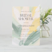 アーモダント絵を描の結婚ブライダルシャワー 招待状 (スタンド正面)