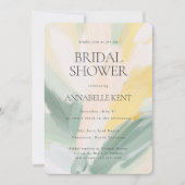 アーモダント絵を描の結婚ブライダルシャワー 招待状 (正面)