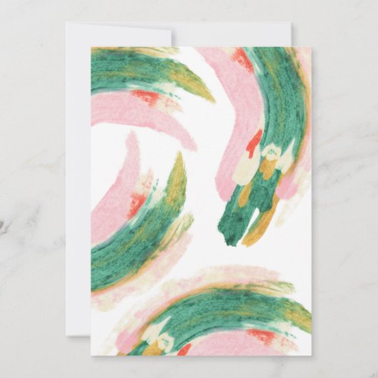 アーモダント絵を描抽象芸術結婚ストロークズ (裏面)