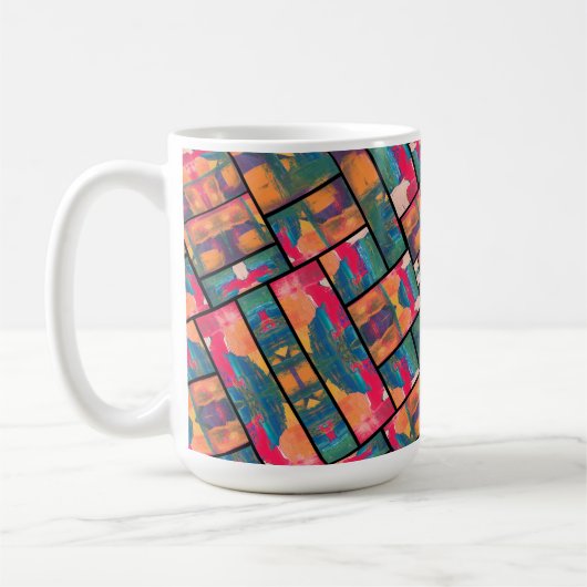 アーモダント絵を描 コーヒーマグカップ (左)