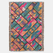 アーモダント絵を描 スローブランケット (正面縦)