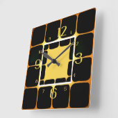 アーモダント角壁時計 スクエア壁時計 (傾斜)