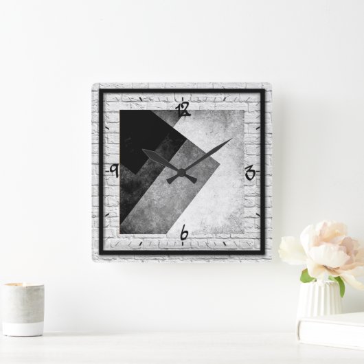 アーモダント スクエア壁時計 (ホーム)