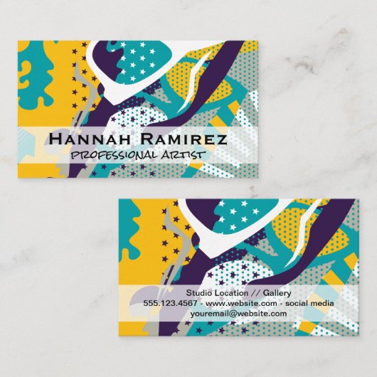 アーモダント 名刺 (正面/裏面)