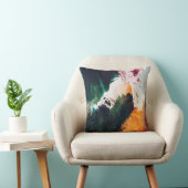 アーモダント、抽象芸術絵画ズ。ファインアート抽象芸術p クッション (椅子)