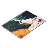 アーモダント、抽象芸術絵画ズ。ファインアート抽象芸術p ノートブック (左側)