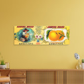 アーモナアプリコットラベル キャンバスプリント (インサイチュ (リビング))