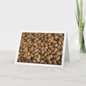 アーモンドの実のクローズアップ カード (正面)