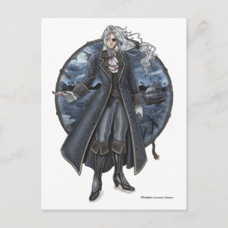 アーモンドの手紙ゴシック海賊のはがき ポストカード