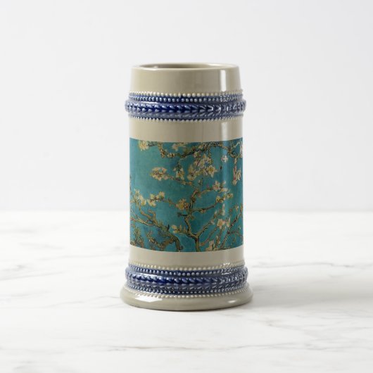 アーモンドの木の開花ビンセント・ヴァン・ゴッホ ビールジョッキ (中央)