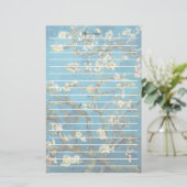 アーモンドの木の開花ビンセント・ヴァン・ゴッホ 便箋 (スタンド正面)