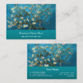 アーモンドの木の開花ビンセント・ヴァン・ゴッホ 名刺 (正面/裏面)